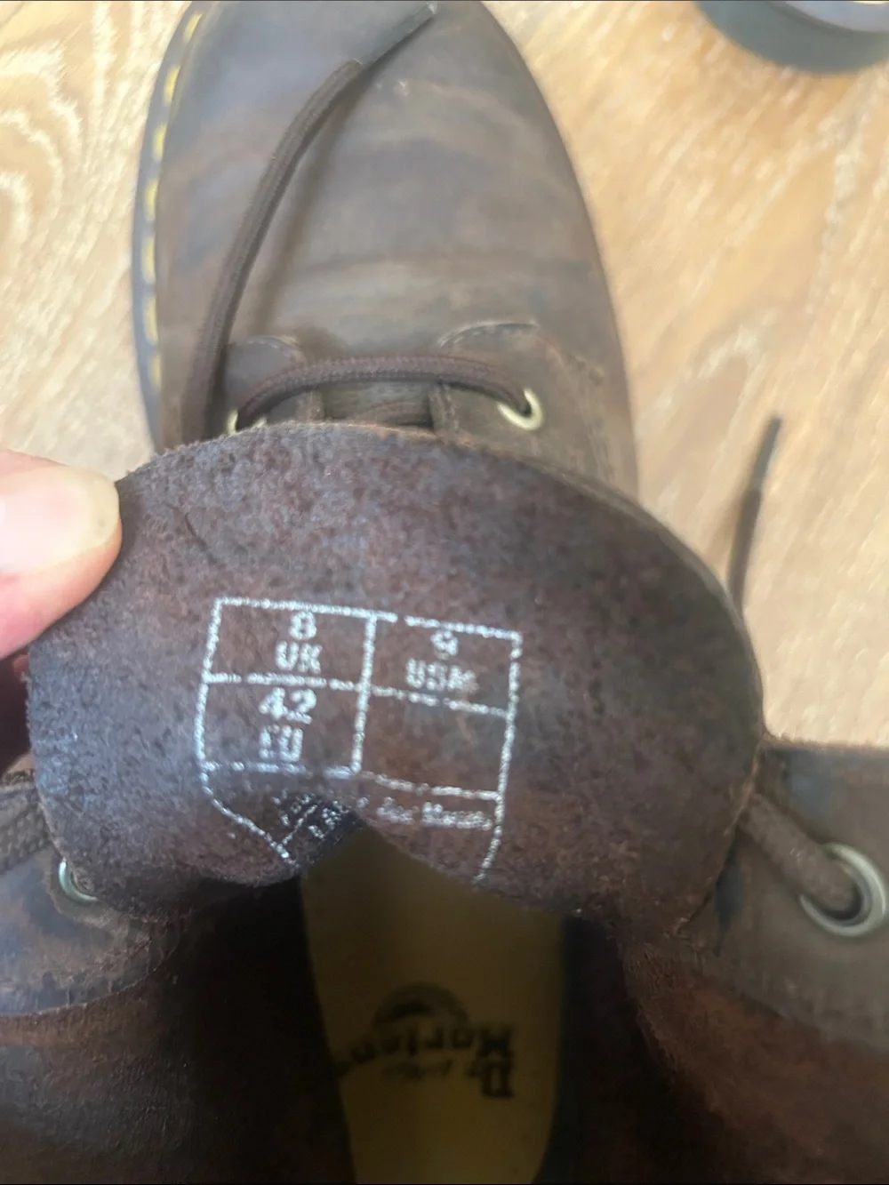 Dr. Martens sturdy leather